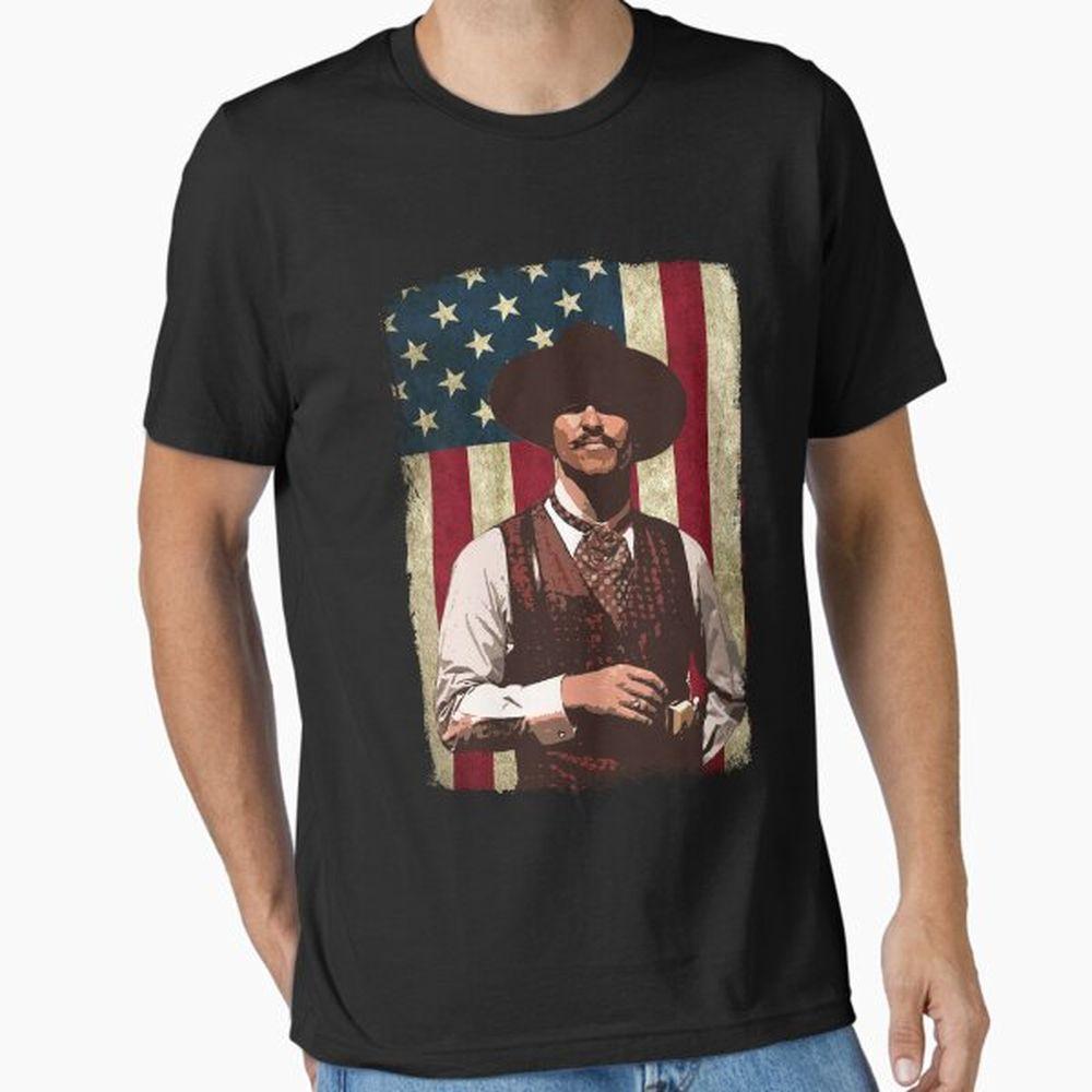 Doc Holliday American Flag Awesome Shirt Doc Holliday American Flag Awesome Shirt